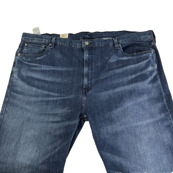 New Mens Levi’s 541 Athletic Taper Stretch Jeans 48x34 Irregular NWT Dark Wash - Picture 4 of 8